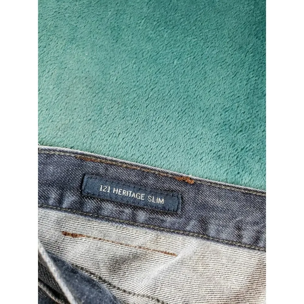 Lucky Brand Jeans Size 30x32 Mens Blue Pants Stretch 121 Heritage Slim Straight